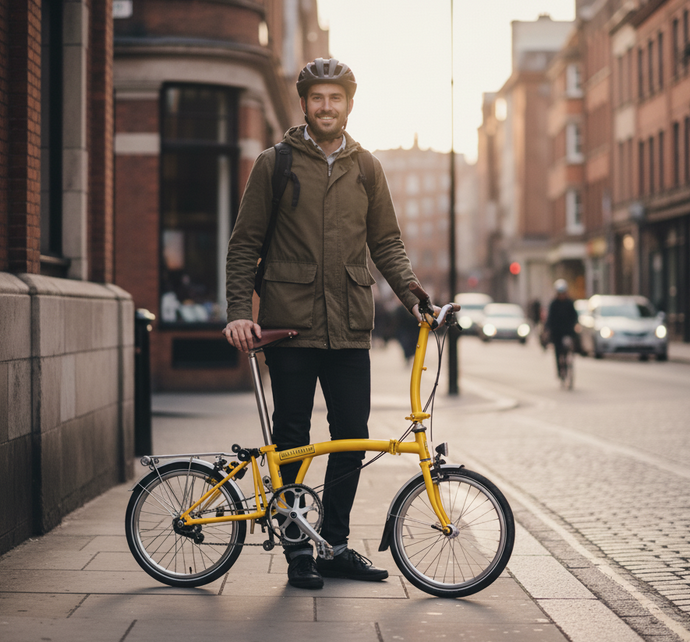 Brompton H Type avec vélotafeur