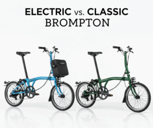 brompton électrique versus brompton classique